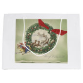 pretkerst voor de hele kerstman groot cadeauzakje (Voorkant)