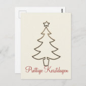 PretKersttige dag Briefkaart (Voorkant / Achterkant)