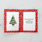 PretKersttige dag kerstKaart in het Nederlands Feestdagen Kaart (Binnen)