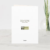 PretKersttige dag kerstKaart in het Nederlands Feestdagen Kaart (Achterkant)