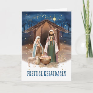 PretKersttige dag Nederlandse nativeschermkaart Feestdagen Kaart