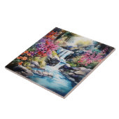 Pretland waterval scène tegeltje (Zijkant)