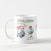Pretmug voor golfbaan koffiemok (Links)