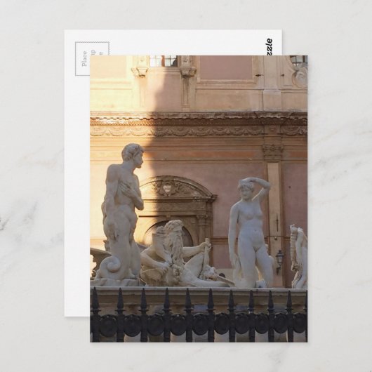 pretoria Piazza della Vergogna Briefkaart (Voorkant / Achterkant)