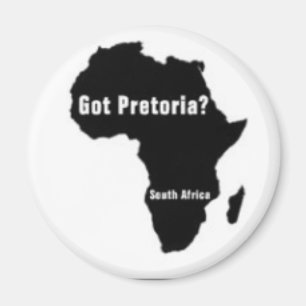 Pretoria South Africa T-Shirt e.d. Magneet