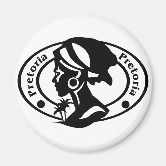 Pretoria Stamp Magneet (Voorkant)
