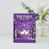 Pretoria Zuid-Afrika Briefkaart (Staand voorkant)