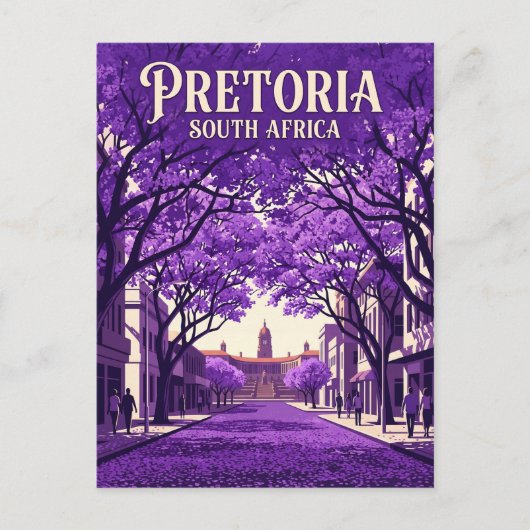 Pretoria Zuid-Afrika Briefkaart (Voorkant)