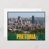Pretoria, Zuid-Afrika Briefkaart. Briefkaart (Voorkant / Achterkant)