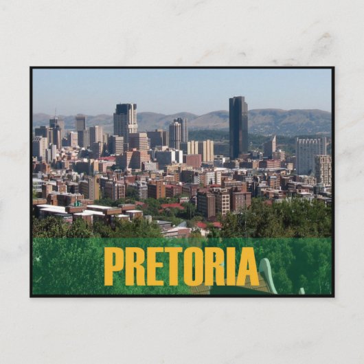 Pretoria, Zuid-Afrika Briefkaart. Briefkaart (Voorkant)