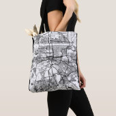 Pretoria Zuid-Afrika Stadkaart Tote Bag (Dichtbij)