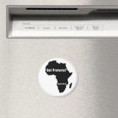 Pretoria Zuid-Afrika T-shirt En etc Magneet (Insitu (Vaatwasser))