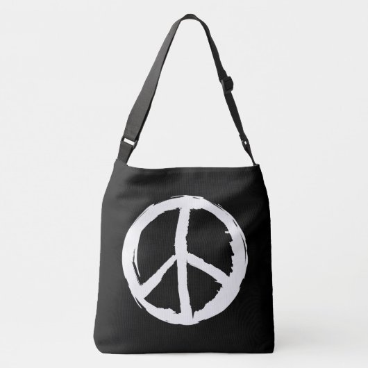 pretparen PEACE SIGN | Crossbody Tas (Achterkant)