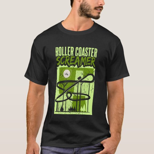 Pretpark Achtbaan Gilser T-shirt (Voorkant)
