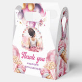 Pretpark Afrikaans Amerikaans plezier en kleurrijk Bedankdoosjes (Geopend)