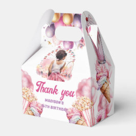 Pretpark Afrikaans Amerikaans plezier en kleurrijk Bedankdoosjes