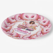 Pretpark Afrikaans Amerikaans Verjaardag Custom Papieren Bordje (Gekanteld)