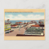 Pretpark bij Old Orchard Beach Briefkaart (Voorkant)