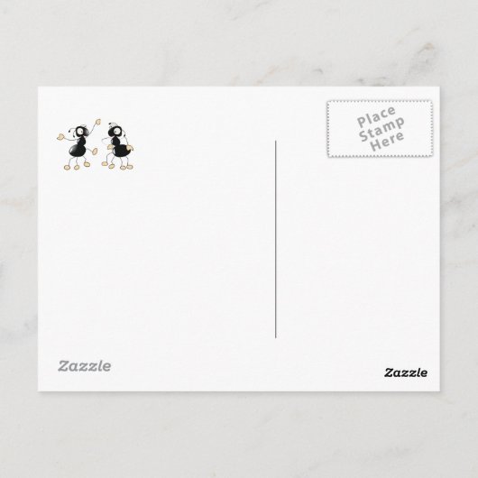 pretpark briefkaart (Achterkant)