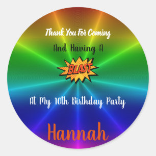 Pretpark Dank u Sticker