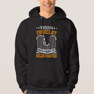 Pretpark Funny Roller Onderzetter  Thema Hoodie