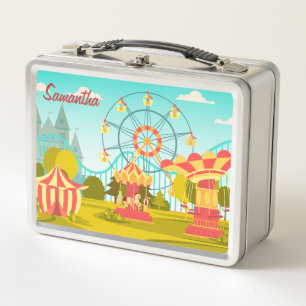Pretpark Gepersonaliseerd lunchbox van Kind