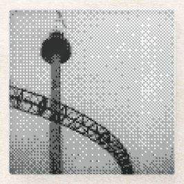 pretpark glass onderzetter