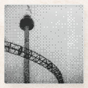 pretpark glass onderzetter