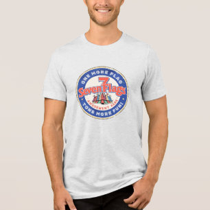 Pretpark Seven Flags Tri-Blend Shirt