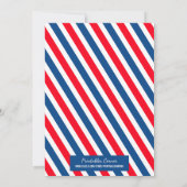 Pretpark verjaardagsuitnodiging kaart (Achterkant)