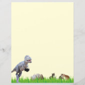 Pretparken met dinosaurussen (Achterkant)