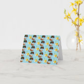 pretpatroon zomer kaart (Gele Bloem)