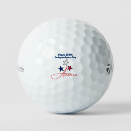 Prettig 250e Onafhankelijkheidsdag Amerika 1776-20 Golfballen