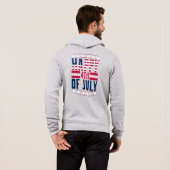 Prettig 4 juli-69413 hoodie (Achterkant volledig)