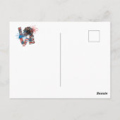 PRETTIG 4 JULI!!! BRIEFKAART (Achterkant)