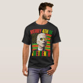 Prettig 4 juli Juneteenth Verwarde Biden T-shirt (Voorkant volledig)