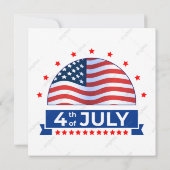 Prettig 4 juli kaart (Achterkant)