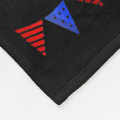 Prettig 4 juli kabouters fleece deken (Hoek)