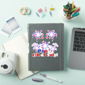 Prettig 4 juli * Onafhankelijkheidsdag Sticker (iPad Cover)