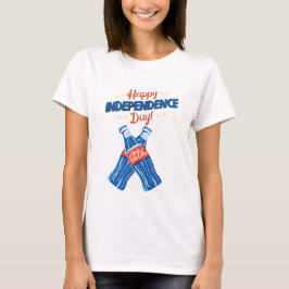 PRETTIG 4 JULI ONAFHANKELIJKHEIDSDAG T-SHIRT