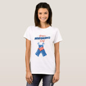 PRETTIG 4 JULI ONAFHANKELIJKHEIDSDAG T-SHIRT (Voorkant volledig)