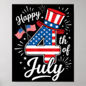 Prettig 4 juli poster (Voorkant)