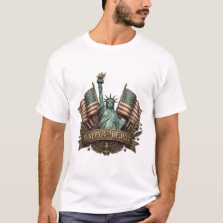 PRETTIG 4 JULI T-SHIRT