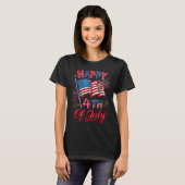 Prettig 4 juli t-shirt (Voorkant volledig)