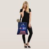 Prettig 4 juli tote bag (Op model)
