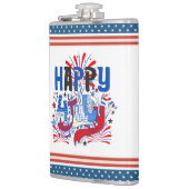 Prettig 4 juli Vuurwerk NL-63261 Heupfles (Links)