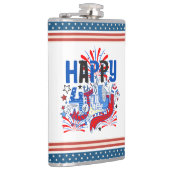 Prettig 4 juli Vuurwerk NL-63261 Heupfles (Rechts)
