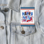 Prettig 4 juli Vuurwerk USA-63261 Button (Insitu)