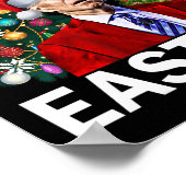 Prettig 4e Pasen Grappige Joe Biden Kerstmis Lelij Poster (Hoek)