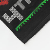 Prettig 4e Pasen Leuk Biden Lelijk Kerstmannen Fleece Deken (Hoek)